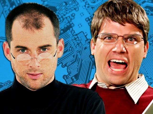 Steve Jobs vs Bill Gates. Epic Rap Battles of History class=