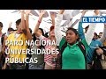 Estudiantes de universidades públicas, a paro nacional | EL TIEMPO