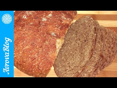 Видео рецепт Амарантово-овсяный хлеб