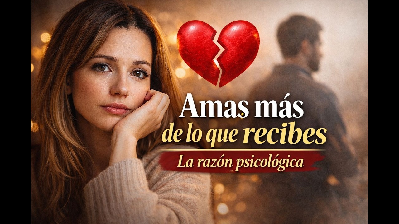 ¿AMAS más de lo que RECIBES?| PSÍCOLOGIA REAL