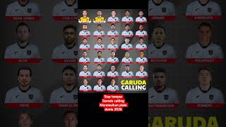 Garuda Calling Timnas Indonesia Siap Meramaikan Piala Dunia 2026