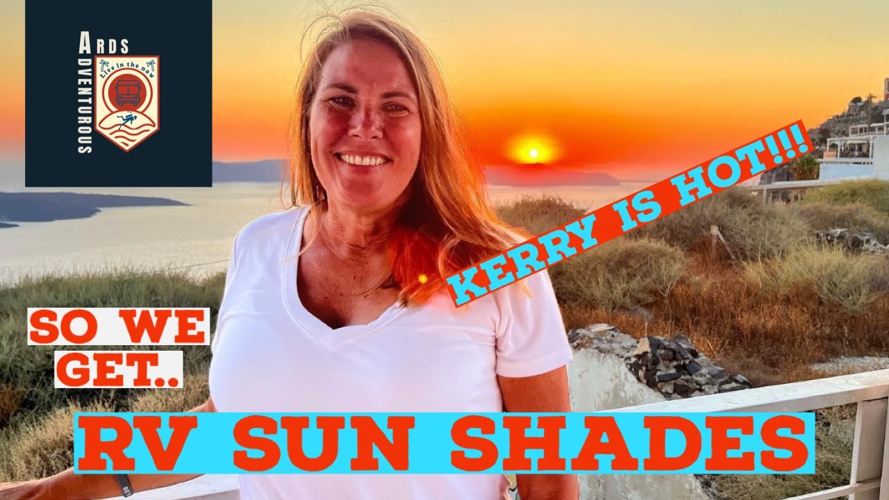 Adding Sun Shades to the RV