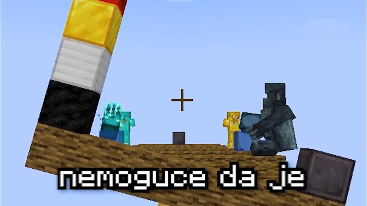 Minecraft, ali da li Znaš Šta je Teže?