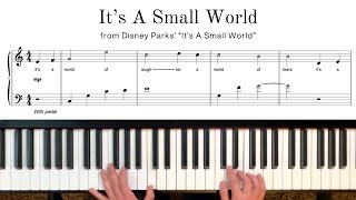 Its A Small World- Piano Solo
Add this simple and beautiful arrangement of Its A Small World to your piano repertoire. Intended for Intermediate players.
Link to Sheet Music:
https://www.sheetmusicplus.com/en/product/it-s-a-small-world-22985429.html?aff_id=746541
For more arrangements like this one check out: https://www.alyssalawsonmusic.com/
instagram: instagram.com/alyssalawsonmusic/?hl=en
Tiktok: https://www.tiktok.com/@alyssalawsonmusic
Click like and subscribe for more videos like this! Its A Small World- Piano Solo