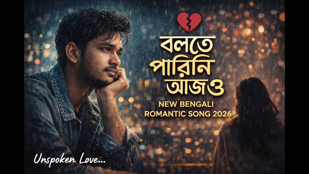 বলতে পারিনি আজও | Official Bengali Romantic Song 2026 | Heart Touching Love Song #romanticsong