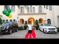 His 12th birthday $25 MILLION MANSION SURPRISE !!!