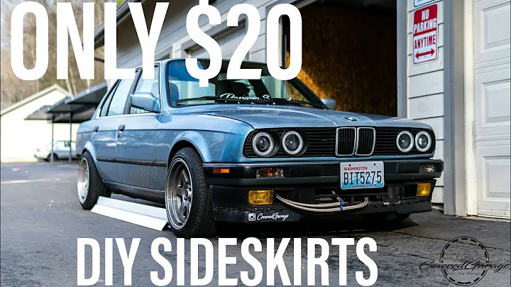 SUPER CHEAP DIY SIDE SKIRTS