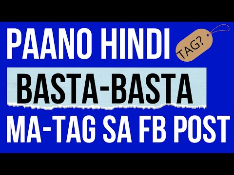 Video: Paano Itago ang Mga Kaibigan Sa Facebook sa Android: 8 Hakbang
