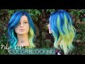 Color Blocking Hair Tutorial on a Hairdresser Mannequin Head - Pulp Riot Hair Color