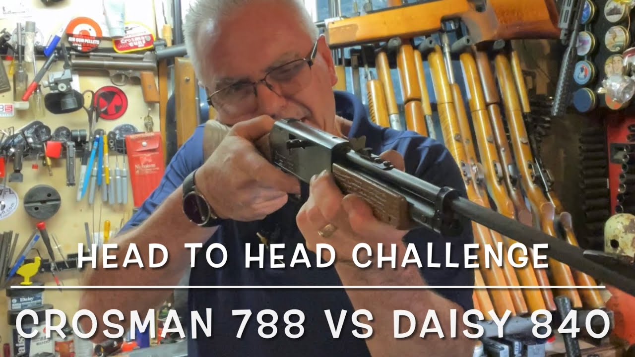 Соревнование один на один: Daisy модель 840 против Crosman 788 BB Scout BB Plinkers — победа!