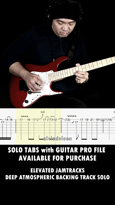 MELODIC SOLOING USING ELEVATED JAMTRACKS DEEP ATMOSPHERIC BACKING TRACK