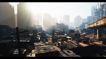 UE5 Post Apocalyptic Slums Environment