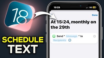 How To Schedule Text On Iphone (NEW Update iOS 18)
