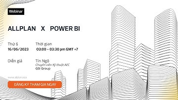 Webinar: Allplan x PowerBI