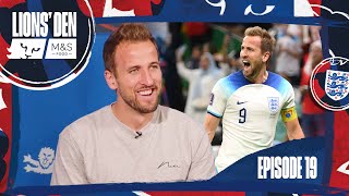 Kane Chats Senegal Goal, Breaking England Records & Mince Pies🎄 | Ep.19 | Lions' Den With M&S Food