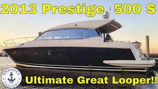 [Sold]  $599,950  (2013) Prestige 500 S Luxury Yacht For Sale