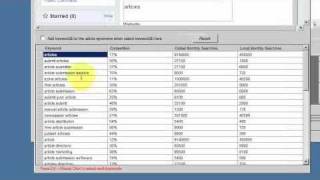 SpinnerChief Tutorial - Using Google Adwords Keyword Tool
