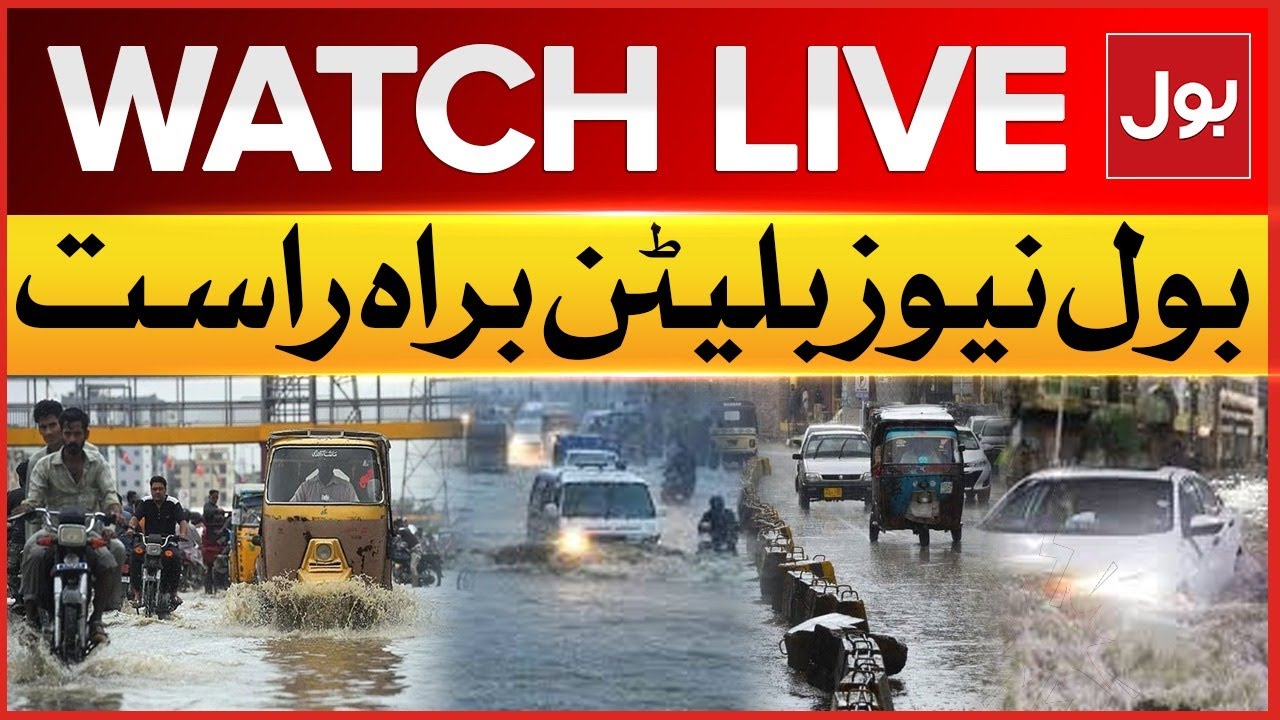 LIVE : Bol News Bulletin At 6 PM | Rain In Karachi | Weather Latest ...