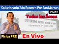 En vivo : Solucionario 2do Examen de la Pre San Marcos 2023 II