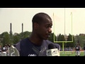 UNH Football: Akil Anderson interview at UNH Media Day 2014