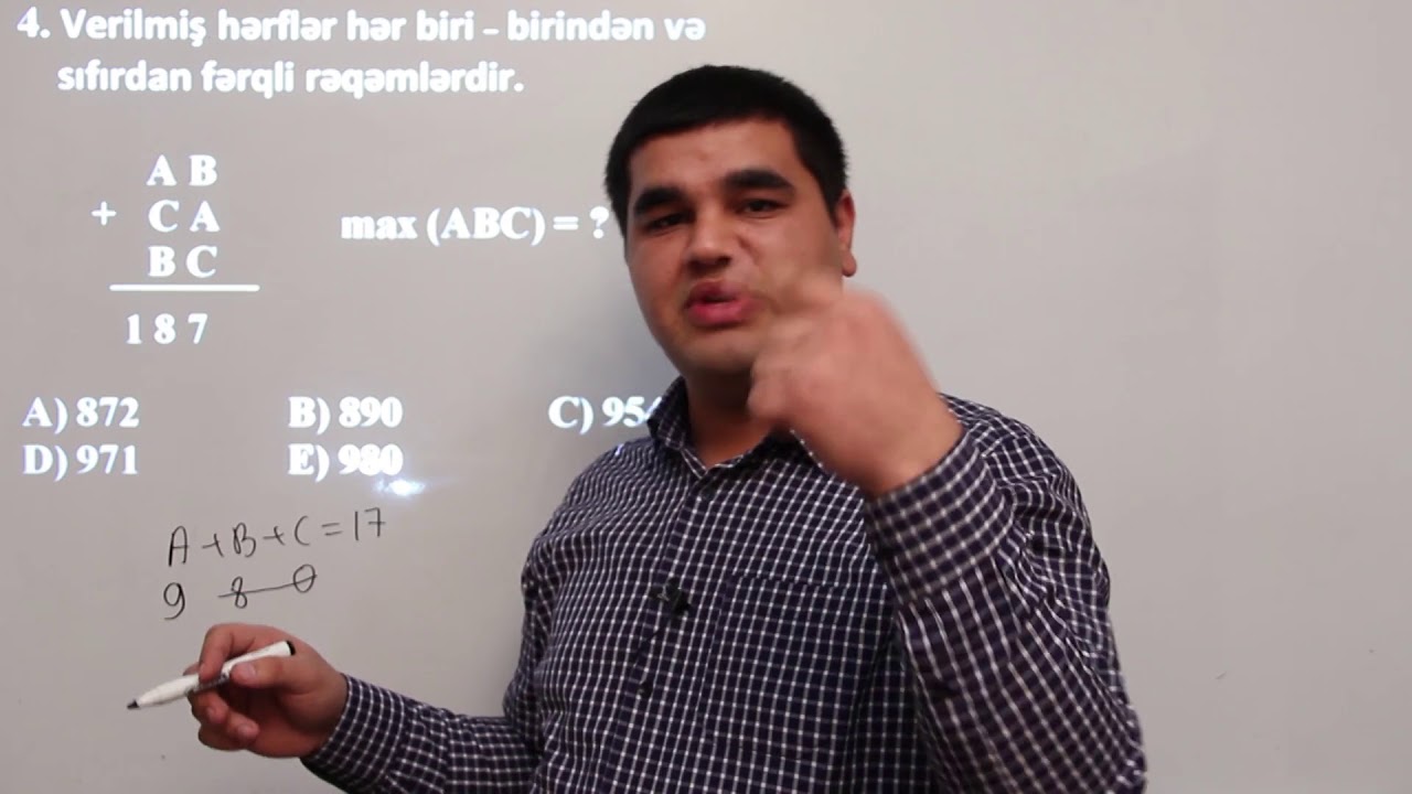 5. Şifroqramlar (toplama və çıxma) - Elçin Tanrıverdiyev