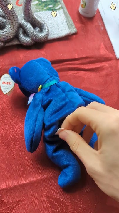 Very Rare TY Beanie Baby Clubby 1998 MINT Condition - YouTube