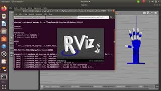 ROS Tutorial- Hand Gesture Control Using ROS Moveit