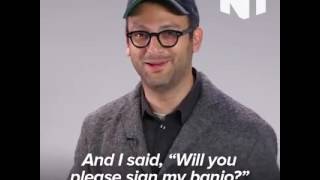 Josh Fox on Bernie Sanders Signing His Banjo