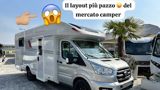 'Tour Roller Team Kronos 266 TL: Il camper dal layout avveniristico e cambio automatico 170 cavalli!