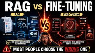 Stop Choosing Wrong: RAG vs. Fine-Tuning (Decision Framework)