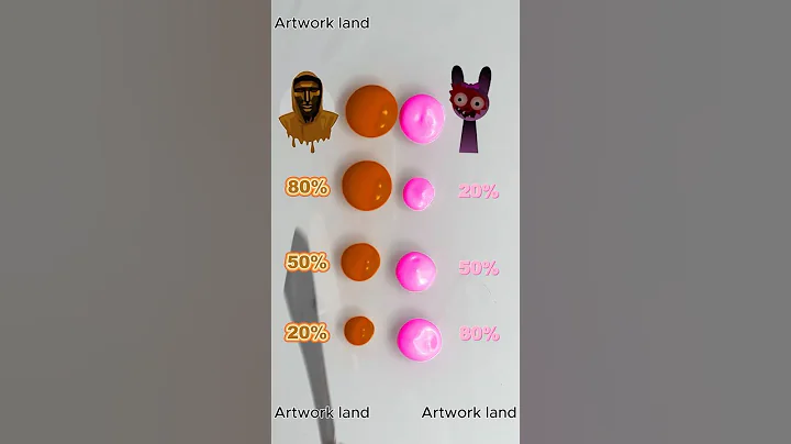 sprunki vs squid game #colormixing #sprunki #satisfying #squidgame #squidgame2 #shorts #pinki