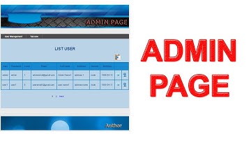 Create Admin Page To Manage Product Use PHP Part 3