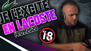 Je Lexcite En Survêtement Lacoste Radio Hlib Du 14 Sept 2020