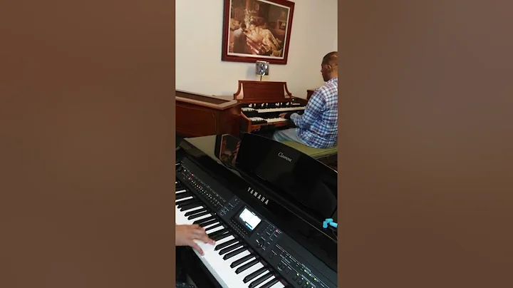 Jesus never fails played Andre on the Organ and Da...