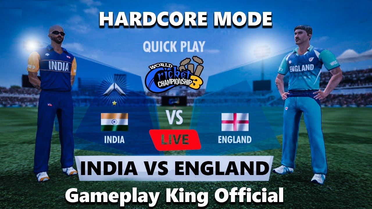 WCC3 - India v England - World Cricket Championship 3 - Gameplay King Official - HD