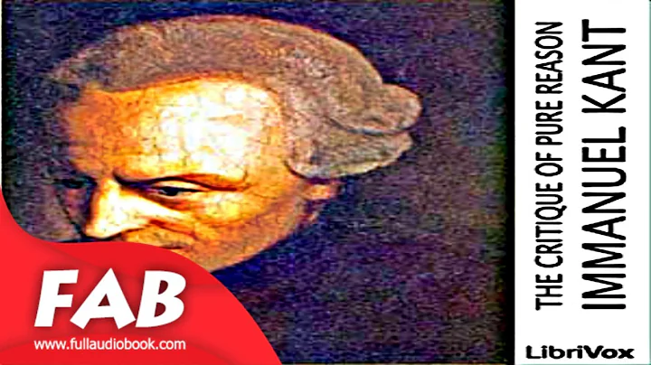 The Critique of Pure Reason Part 1/2 Full Audiobook by Immanuel KANT by Non-fiction