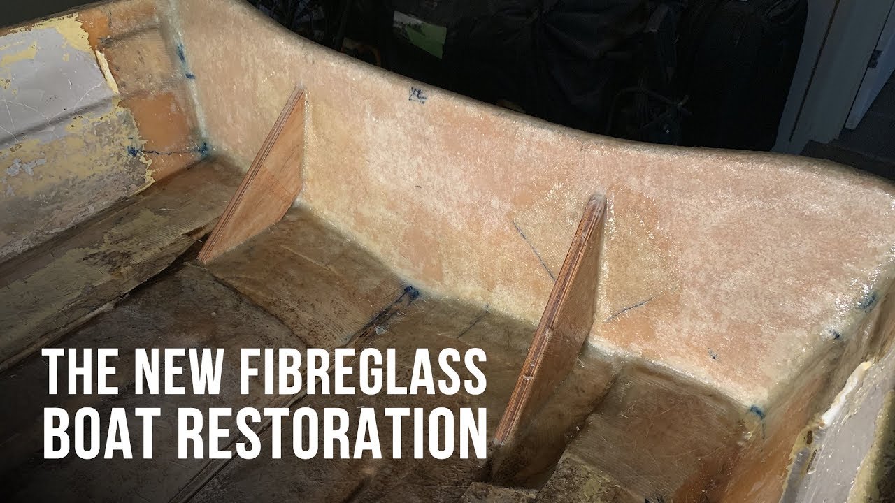 The TRANSOM is FINISHED! - The NEW Fibreglass Boat Restoration Project