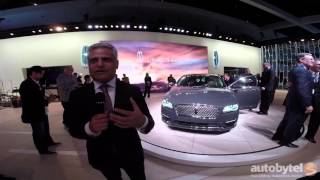 2017 Lincoln MKZ Debut Video @ LA Auto Show 2015