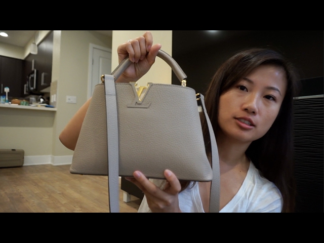 LOUIS VUITTON CAPUCINES BAG REVIEW - Glam & Glitter