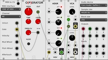 Autodafe Modules for VCV Rack - O[P]ERATOR VCO