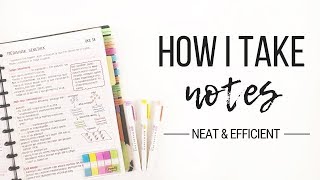 How I take notes - Tips for neat and efficient note taking | Studytee screenshot 5