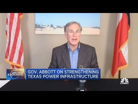 Texas Governor Greg Abbott on strengthening the states power infrastructure