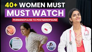 Women’s Health After 40 | Perimenopause to Postmenopause Explained