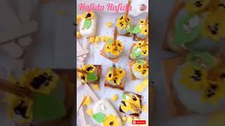 تزين ماكنوم و بوب كيكDecorate Macnum and Pop Cake