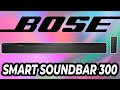 Bose smart soundbar 300  setup and audio demo