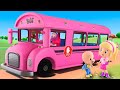The wheels on the pink bus  more nursery rhymes for children with cuquin