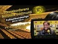 Neue BVB PK-Anekdoten mit Jürgen Klopp aus der Saison 2013/2014