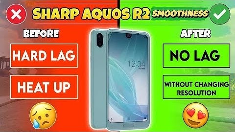 Aquos r2 lag fix 2025🔥🕊️| How To Fix Lag 😍✅ | Sharp Aquos R2 | 2025 aquos r2 pubg test| HASH PLAYS
