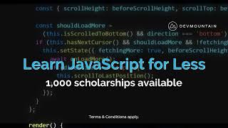 Learn JavaScript For Less at Devmountain by Devmountain 10 views 2 years ago 21 seconds