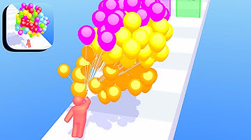 Balloon Runner ​- All Levels Gameplay Android,ios (Levels 9-11)
